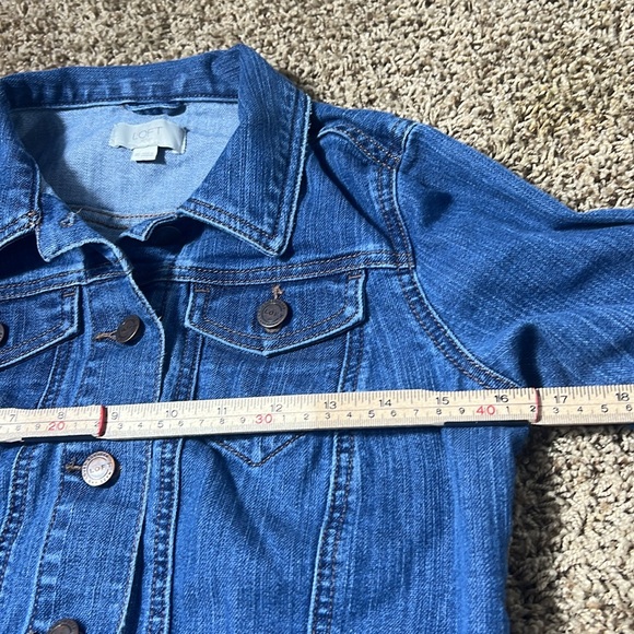 Loft Outlet Jean Jacket Size XS - Picture 5 of 9